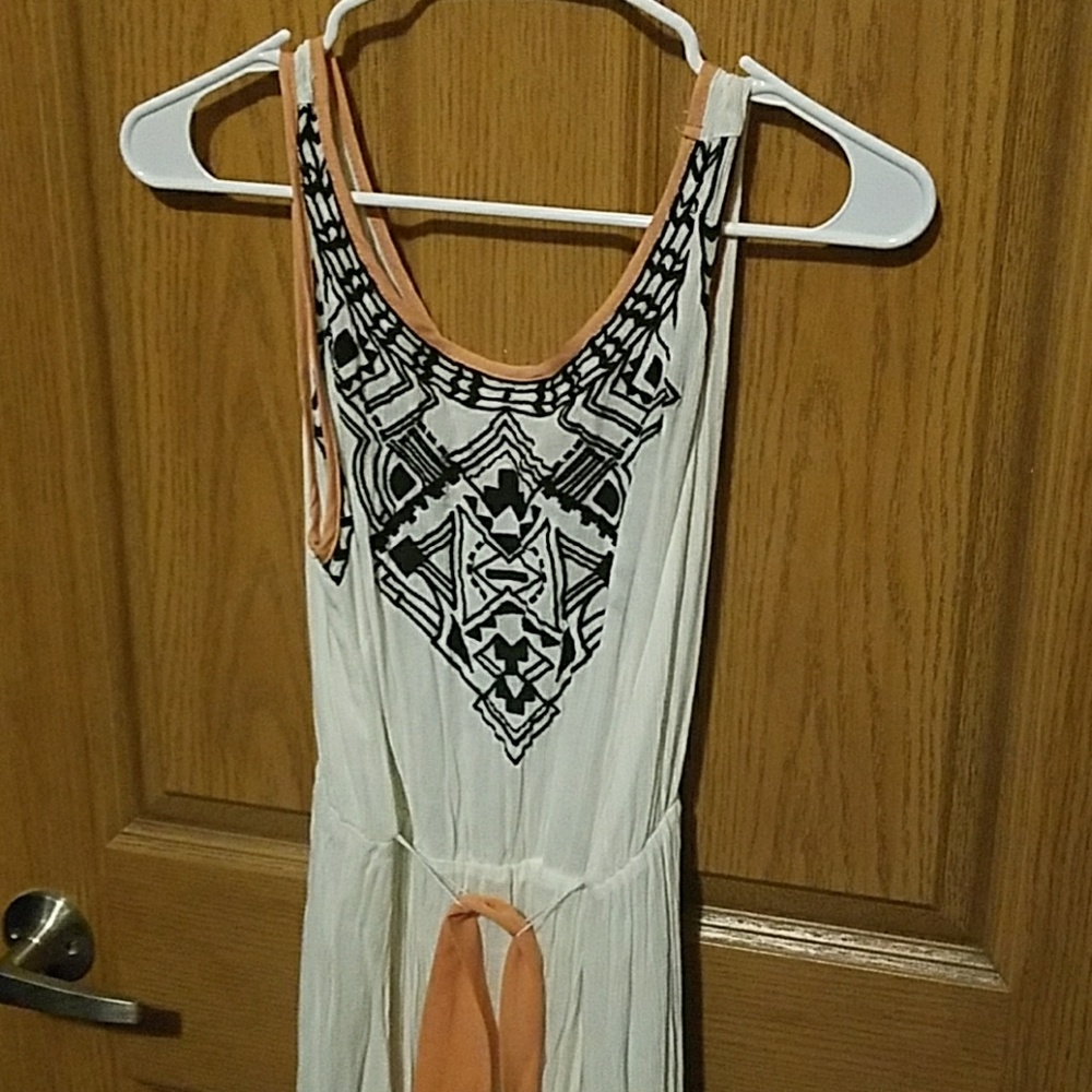 Aztec maxi dress